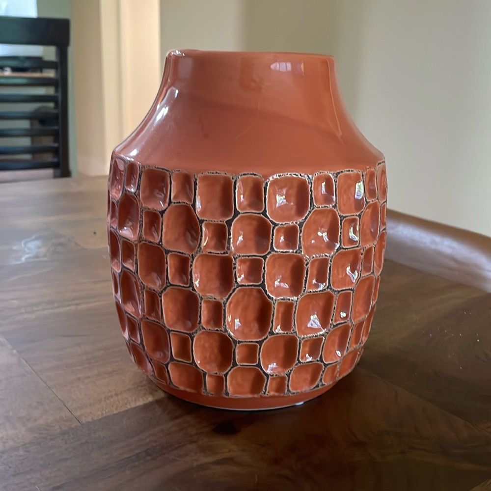 Orange Vase